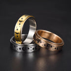 Bague en améthyste naturelle irrégulière – Calme l'esprit, approfondit l'intuition, attire la paix
