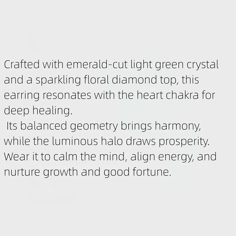 Serene Glow Natural Crystal Earrings