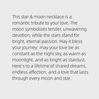 Lovers Moon & Star Necklace