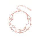 Bracelet Lune et Étoile Pacte d'Amour