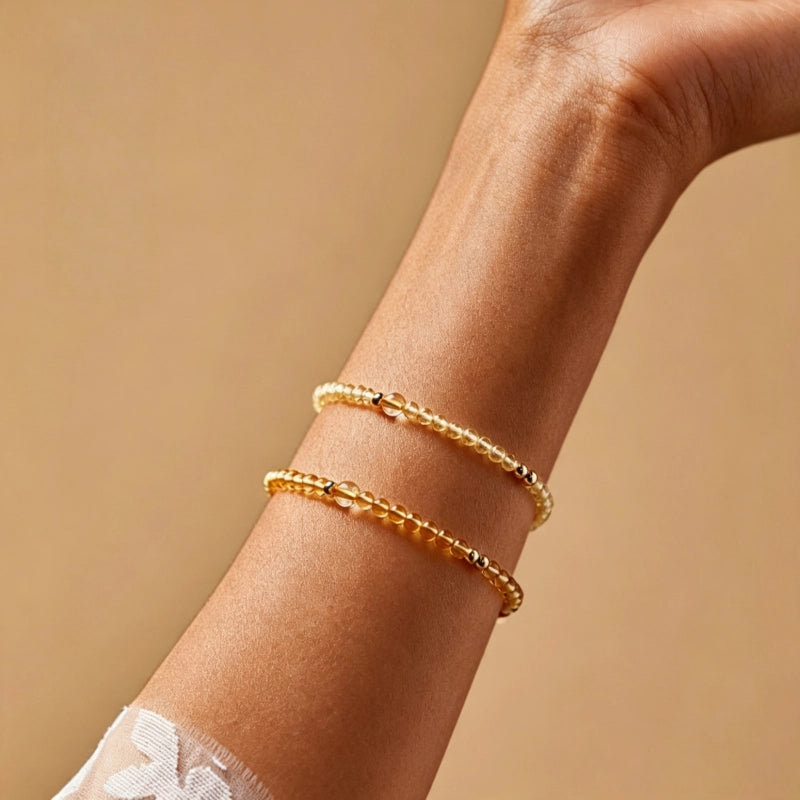 Bracelet raffiné en cristal naturel