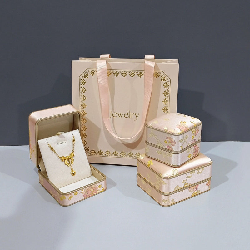 Vintage Brocade Gift Box Set
