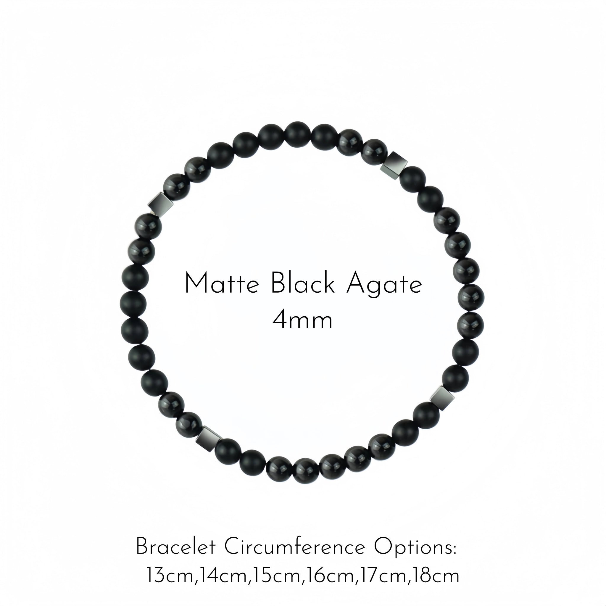 Thin Natural Stone Bracelet for Men & Women - Earth Energy & Minimal Daily Wear