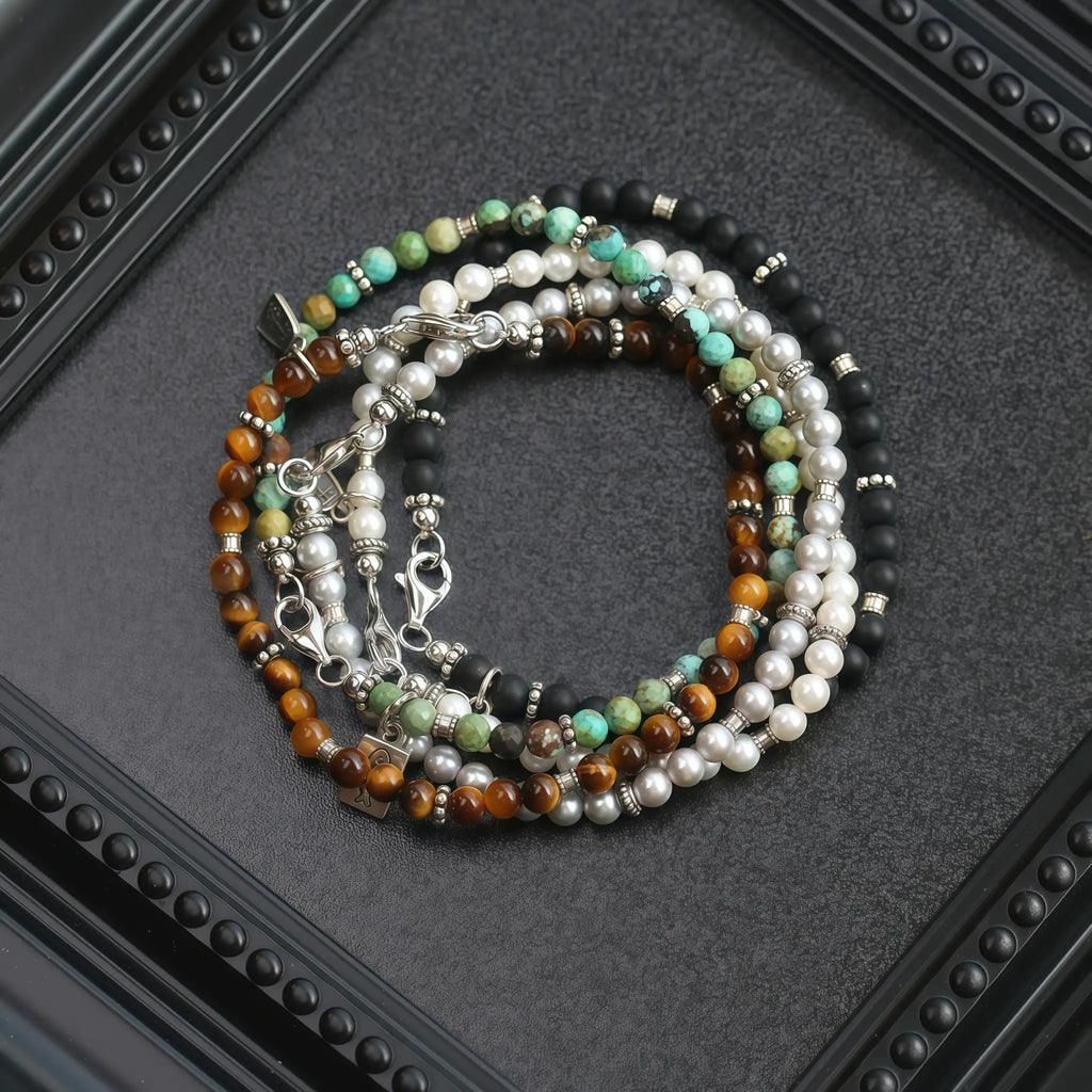 Collier en cristal naturel couronne vintage