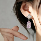 Boucles d'oreilles en cristal naturel Blessed Whisper