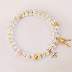 Bracelet de Quartz Clair "Tourneur de Fortune"
