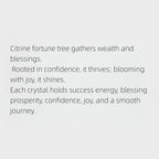 Prosperity Tree of Joy and Self-Belief