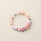 Bracelet en cristal naturel murmure de pétales