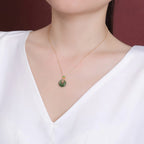 Collier à ajustement facile en quartz clair - Pureté intérieure et expression claire