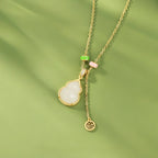 Collier à ajustement facile en quartz clair - Pureté intérieure et expression claire