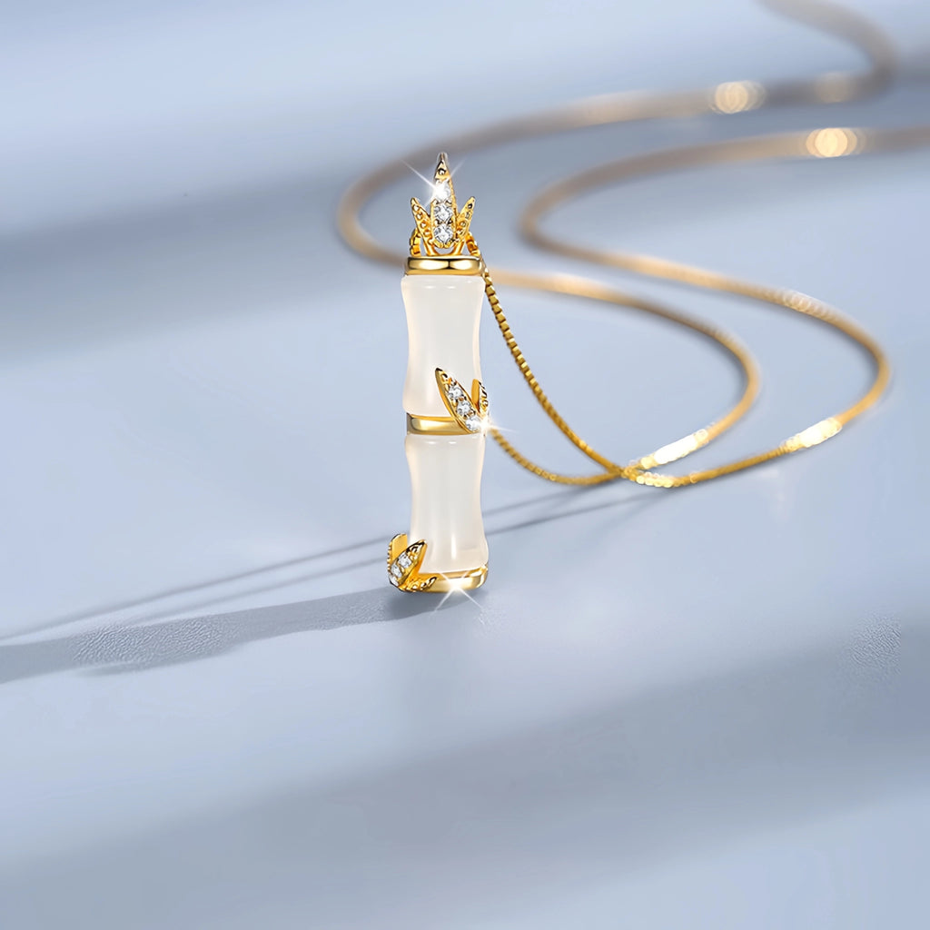 Collier à ajustement facile en quartz clair - Pureté intérieure et expression claire