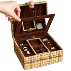 Cake‑Slice 3‑Tier Nested Jewelry Box