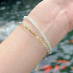 Collier en cristal naturel couronne vintage