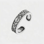 Bague en améthyste naturelle irrégulière – Calme l'esprit, approfondit l'intuition, attire la paix