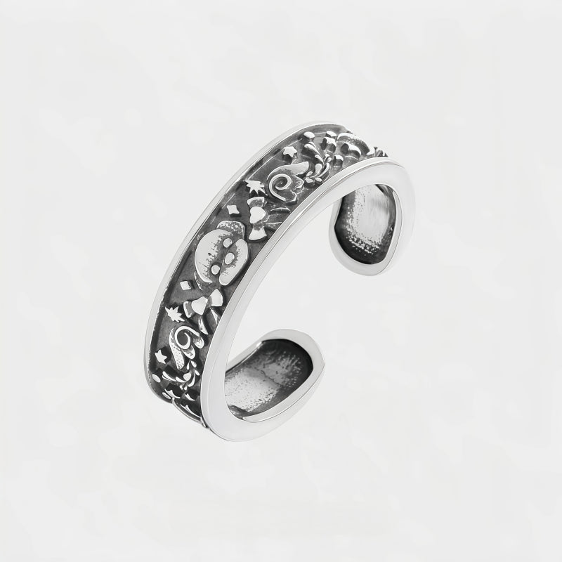 Bague en améthyste naturelle irrégulière – Calme l'esprit, approfondit l'intuition, attire la paix