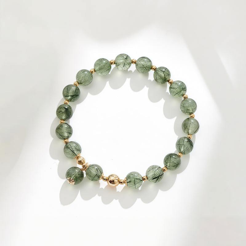 Bracelet en cristal naturel Fortune Sprout
