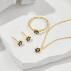 Collier Sakura en jade Hetian