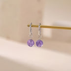 Boucles d'oreilles Calme et Vigilance en Cristal Naturel