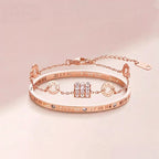 Roman Numerals Slim Waist Bracelet, Exclusive Ggentleness and Elegance for Yourself
