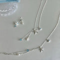 Collier de jade Hetian naturel éclat lunaire