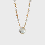 Collier en citrine pure – Attire la richesse, renforce la confiance, absorbe la lumière du soleil