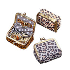 Mini Soft Leather Jewelry Container Box