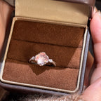 Bague Éclat de Quartz Rose