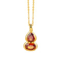 Birthstone Necklace for 12 Months, Lucky Fortune Pendant Birthday Gift for Her