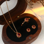 Collier Sakura en jade Hetian