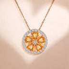 Collier en cristal naturel Bloom Toward Light