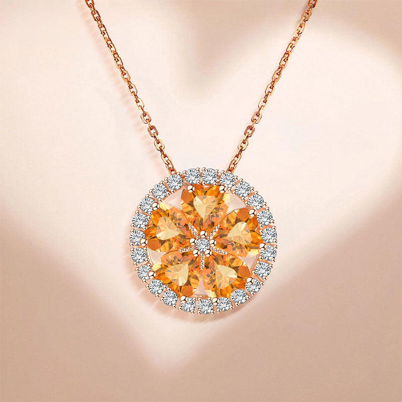 Collier en cristal naturel Bloom Toward Light