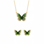 Collier Sakura en jade Hetian