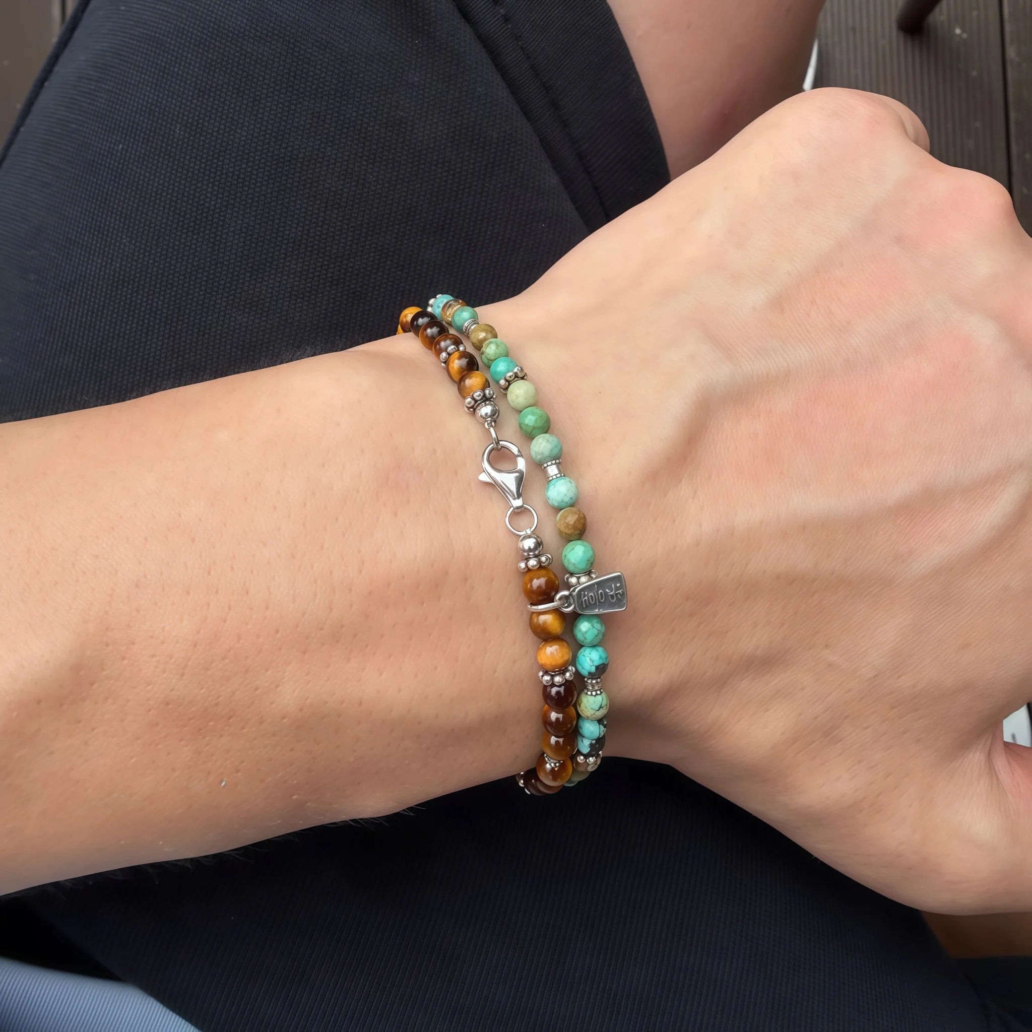 Collier en cristal naturel couronne vintage
