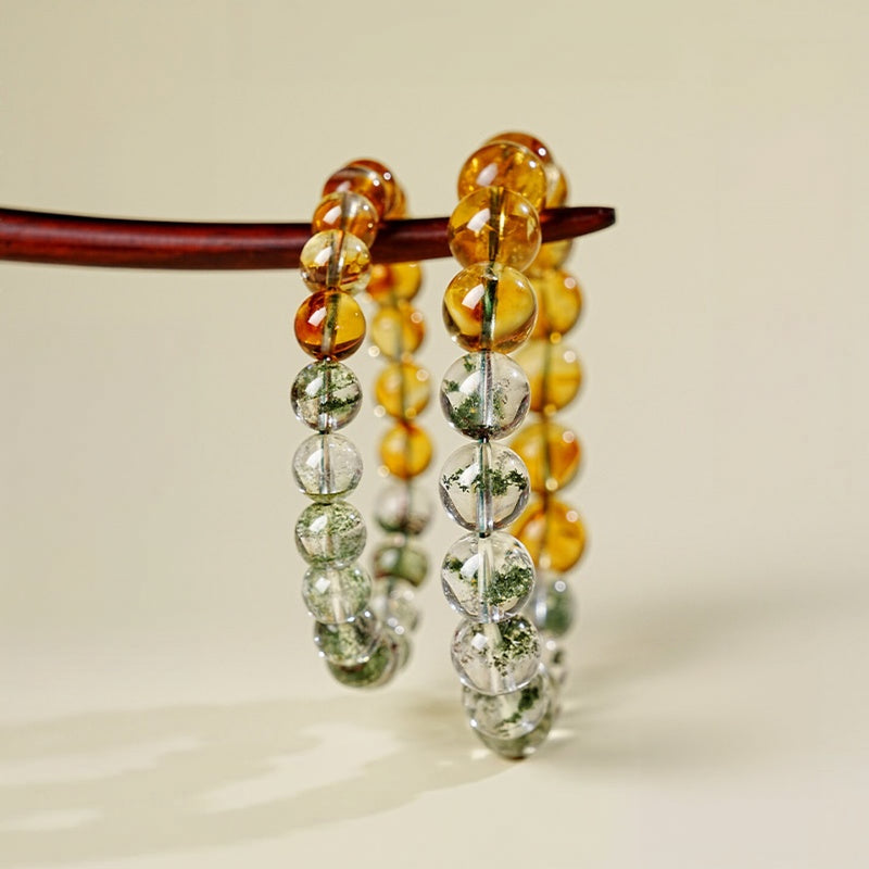 Bracelet en cristal naturel Fortune héritée