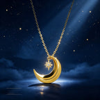 Collier Lune et Étoile Bouclier de la Vaillance