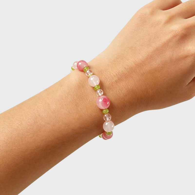 Love's Bloom Talisman Natural Crystal Bracelet