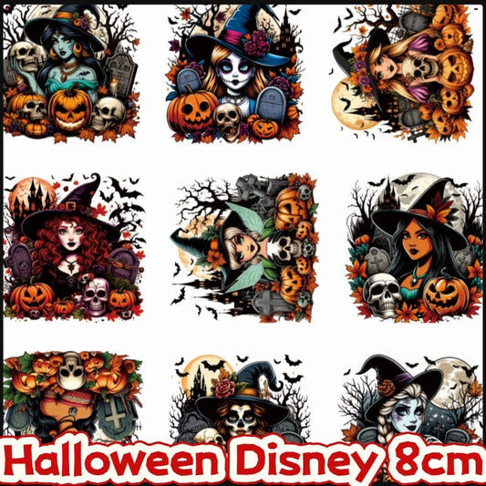 Halloween Disney 8cm Acrylic Charms for DIY match game-open in live