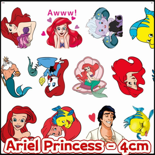 Ariel Princess 4cm Acrylic Charms for DIY match game-open in live