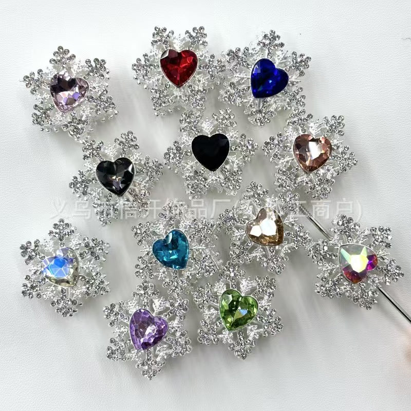 Diy Crystal  diamond snowflakes Penbeads-Mystery bags open in live