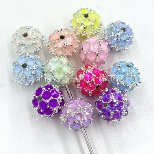 Diy Diamond Ball Flower Penbeads-Mystery bags open in live