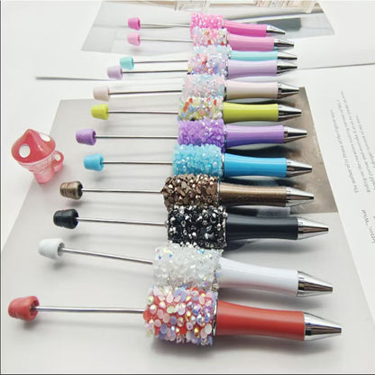 DIY Glitter Beadable Pens-Mystery boxes open in live