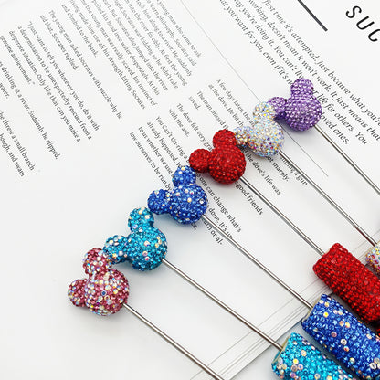 Diy Mickey Full Diamond beadable pens-Mystery bags open in live