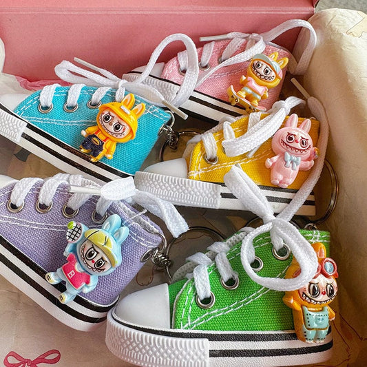 Labubu-Shoes keychaim match game -open in live