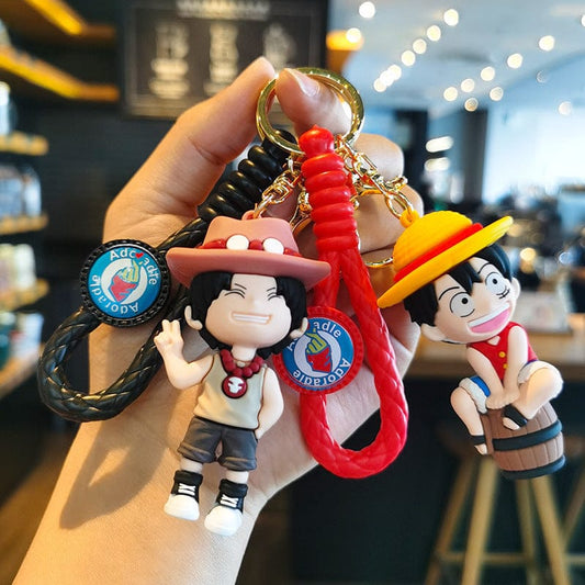 one piece keychain  matching game -open in live