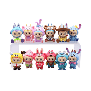 12 pcs Labubu cosplay