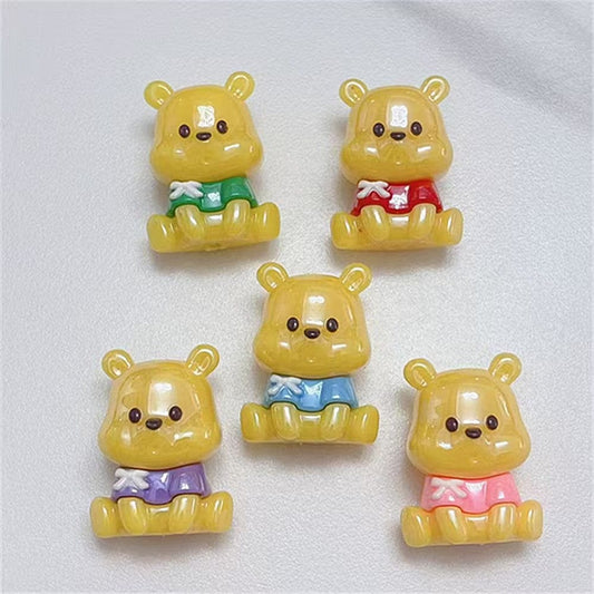 Yellow bear  Penbeads double game -open in live