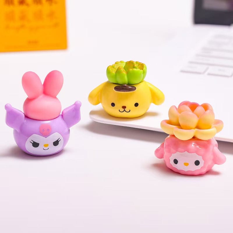 Sanrioo succulent plants  double game -open in live