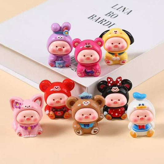 Cosplay cute pig  double game -open in live