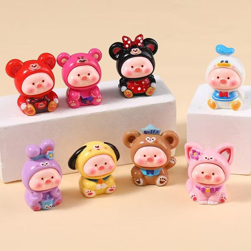 Cosplay cute pig  double game -open in live