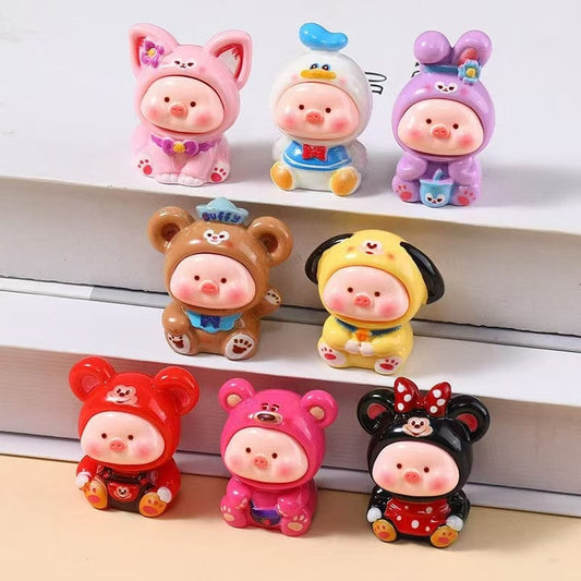 Cosplay cute pig  double game -open in live